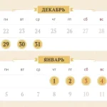 Календарь православных праздников с 29 декабря 2025 по 4 января 2026